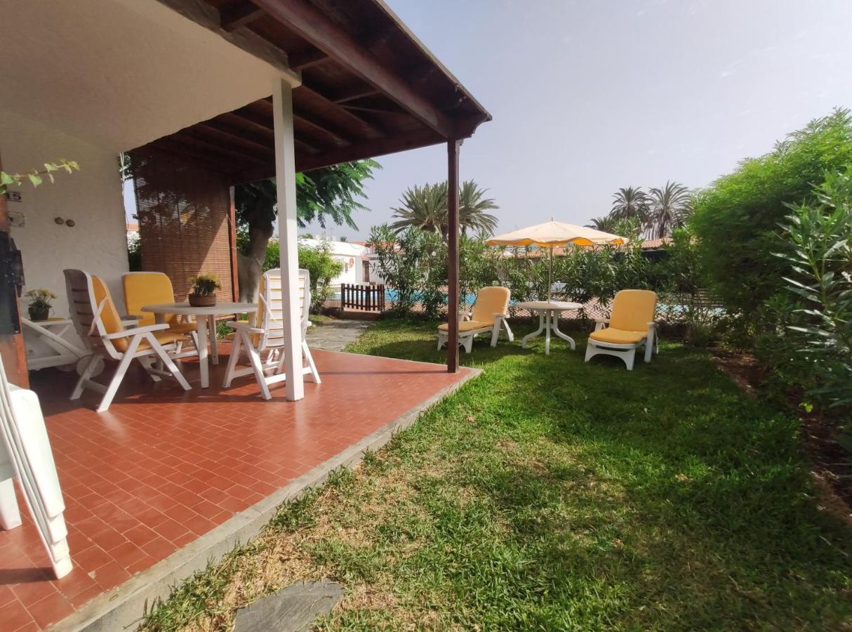 Lovely 2 Bedroom Bungalow With Parking Maspalomas  Buitenkant foto